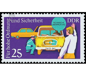 Commemorative stamp series  - Germany / German Democratic Republic 1975 - 25 Pfennig