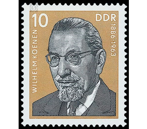 Commemorative stamp series  - Germany / German Democratic Republic 1976 - 10 Pfennig