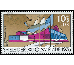 Commemorative stamp series  - Germany / German Democratic Republic 1976 - 10 Pfennig