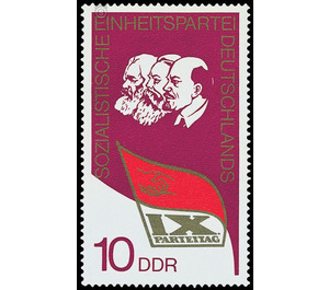 Commemorative stamp series  - Germany / German Democratic Republic 1976 - 10 Pfennig