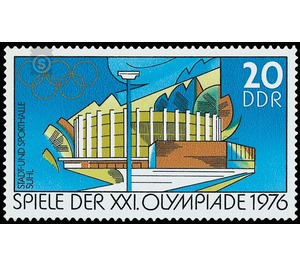 Commemorative stamp series  - Germany / German Democratic Republic 1976 - 20 Pfennig