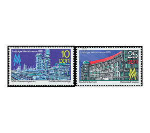 Commemorative stamp series  - Germany / German Democratic Republic 1976 Set