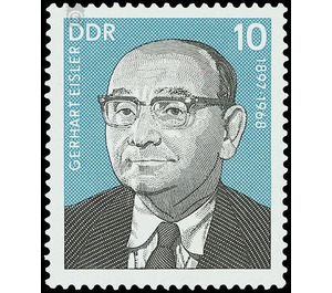 Commemorative stamp series  - Germany / German Democratic Republic 1977 - 10 Pfennig