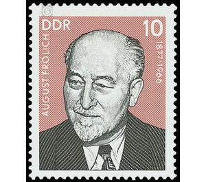 Commemorative stamp series  - Germany / German Democratic Republic 1977 - 10 Pfennig