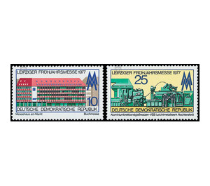 Commemorative stamp series  - Germany / German Democratic Republic 1977 Set