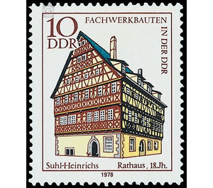 Commemorative stamp series  - Germany / German Democratic Republic 1978 - 10 Pfennig