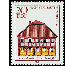 Commemorative stamp series  - Germany / German Democratic Republic 1978 - 20 Pfennig