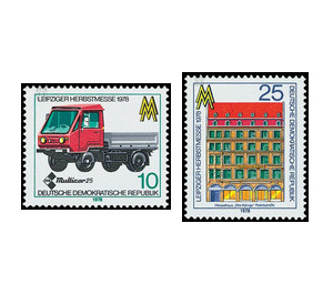 Commemorative stamp series  - Germany / German Democratic Republic 1978 Set