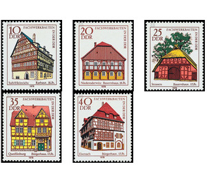 Commemorative stamp series  - Germany / German Democratic Republic 1978 Set