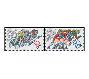 Commemorative stamp series  - Germany / German Democratic Republic 1979 Set