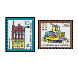 Commemorative stamp series  - Germany / German Democratic Republic 1979 Set