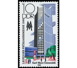 Commemorative stamp series  - Germany / German Democratic Republic 1980 - 10 Pfennig