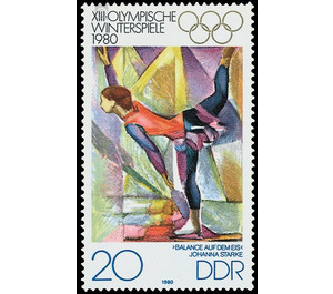 Commemorative stamp series  - Germany / German Democratic Republic 1980 - 20 Pfennig