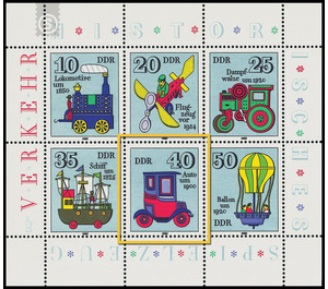 Commemorative stamp series  - Germany / German Democratic Republic 1980 - 40 Pfennig
