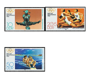 Commemorative stamp series  - Germany / German Democratic Republic 1980 Set