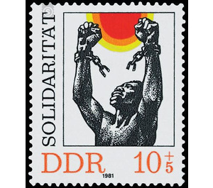 Commemorative stamp series  - Germany / German Democratic Republic 1981 - 10 Pfennig