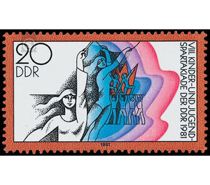 Commemorative stamp series  - Germany / German Democratic Republic 1981 - 20 Pfennig