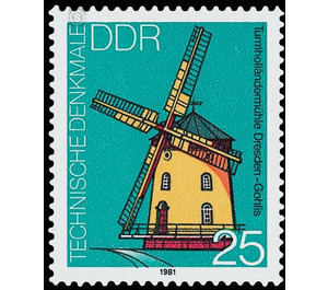 Commemorative stamp series  - Germany / German Democratic Republic 1981 - 25 Pfennig