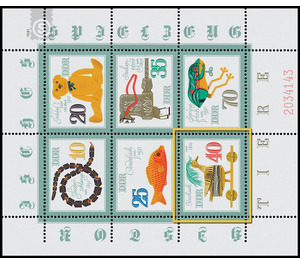 Commemorative stamp series  - Germany / German Democratic Republic 1981 - 40 Pfennig