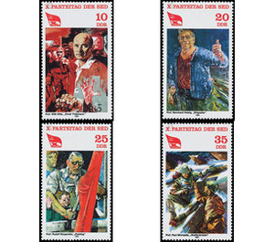 Commemorative stamp series  - Germany / German Democratic Republic 1981 Set