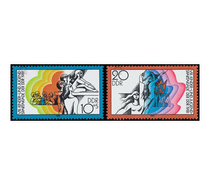 Commemorative stamp series  - Germany / German Democratic Republic 1981 Set