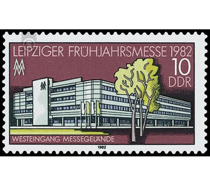 Commemorative stamp series  - Germany / German Democratic Republic 1982 - 10 Pfennig