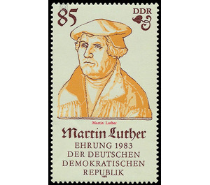 Commemorative stamp series  - Germany / German Democratic Republic 1982 - 85 Pfennig