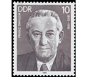 Commemorative stamp series  - Germany / German Democratic Republic 1983 - 10 Pfennig