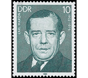 Commemorative stamp series  - Germany / German Democratic Republic 1983 - 10 Pfennig