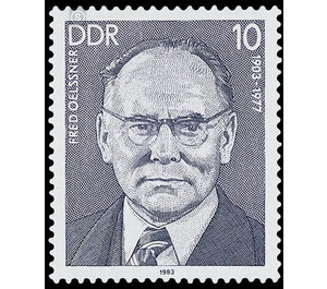 Commemorative stamp series  - Germany / German Democratic Republic 1983 - 10 Pfennig