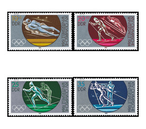 Commemorative stamp series  - Germany / German Democratic Republic 1983 Set