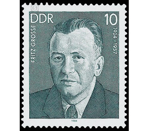 Commemorative stamp series  - Germany / German Democratic Republic 1984 - 10 Pfennig