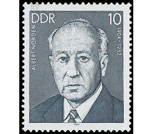 Commemorative stamp series  - Germany / German Democratic Republic 1984 - 10 Pfennig