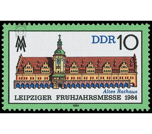 Commemorative stamp series  - Germany / German Democratic Republic 1984 - 10 Pfennig