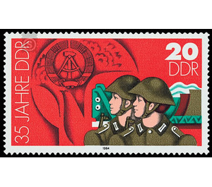 Commemorative stamp series - Germany / German Democratic Republic 1984 - 20 Pfennig