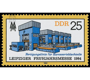 Commemorative stamp series  - Germany / German Democratic Republic 1984 - 25 Pfennig