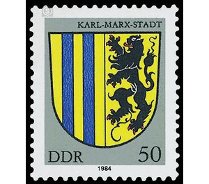 Commemorative stamp series  - Germany / German Democratic Republic 1984 - 50 Pfennig