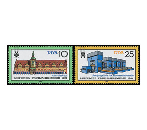 Commemorative stamp series  - Germany / German Democratic Republic 1984 Set