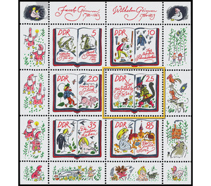 Commemorative stamp series  - Germany / German Democratic Republic 1985 - 25 Pfennig