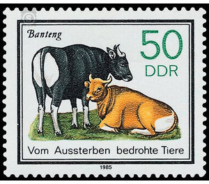 Commemorative stamp series  - Germany / German Democratic Republic 1985 - 50 Pfennig