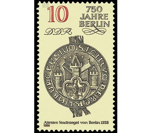 Commemorative stamp series  - Germany / German Democratic Republic 1986 - 10 Pfennig