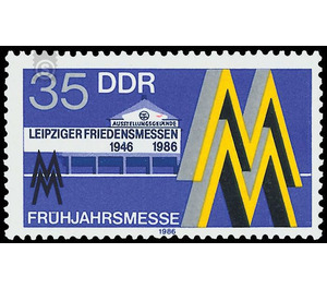 Commemorative stamp series  - Germany / German Democratic Republic 1986 - 35 Pfennig