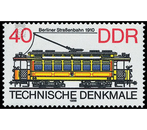 Commemorative stamp series  - Germany / German Democratic Republic 1986 - 40 Pfennig