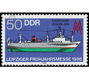 Commemorative stamp series  - Germany / German Democratic Republic 1986 - 50 Pfennig