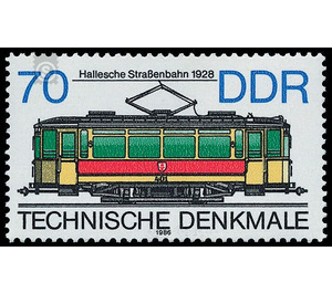 Commemorative stamp series  - Germany / German Democratic Republic 1986 - 70 Pfennig