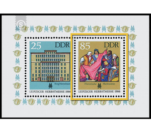 Commemorative stamp series  - Germany / German Democratic Republic 1986 - 85 Pfennig