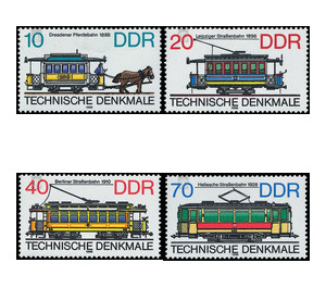 Commemorative stamp series  - Germany / German Democratic Republic 1986 Set