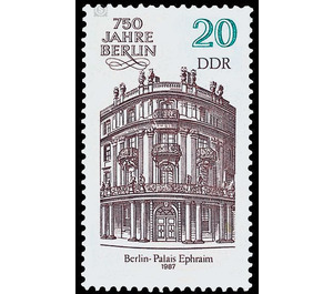 Commemorative stamp series  - Germany / German Democratic Republic 1987 - 20 Pfennig