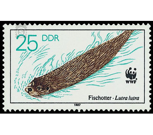 Commemorative stamp series  - Germany / German Democratic Republic 1987 - 25 Pfennig
