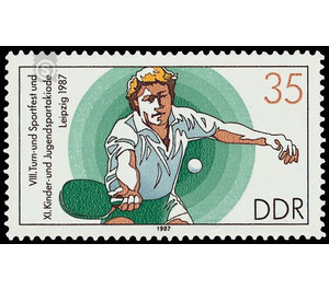 Commemorative stamp series  - Germany / German Democratic Republic 1987 - 35 Pfennig